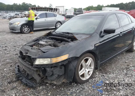 2006 Acura Tl z USA, uszkodzony, nr VIN 19UUA66286A074801
